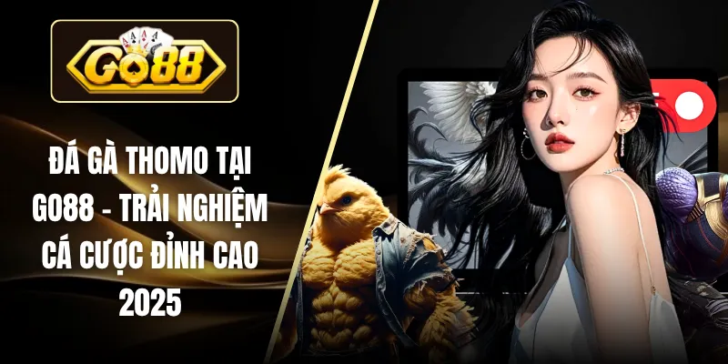 Đá Gà Thomo tại GO88 – Trải Nghiệm Cá Cược Đỉnh Cao 2025
