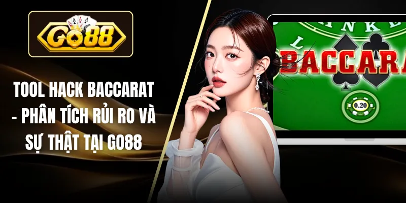 Tool Hack Baccarat - Phân Tích Rủi Ro Và Sự Thật Tại GO88